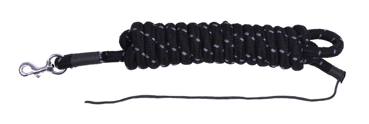 Lesa pentru dresaj natural 4.2 m , negru