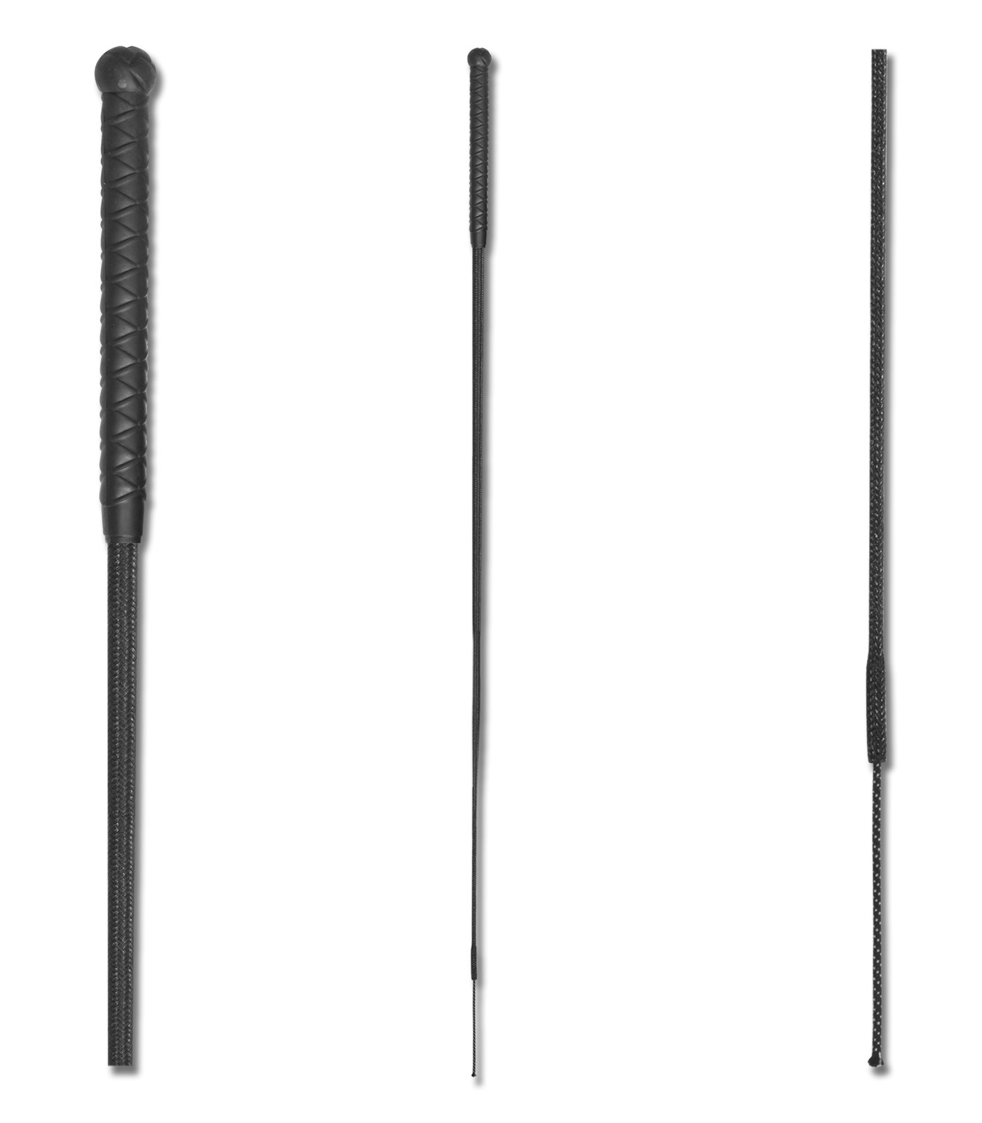Cravasa de dresaj Basic, negru, 100 cm