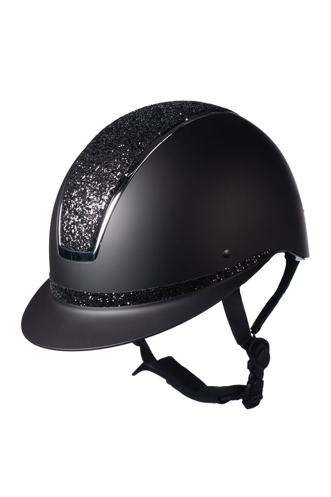 Toca de echitatie Lady Shield Elegant, negru, 55-57 cm