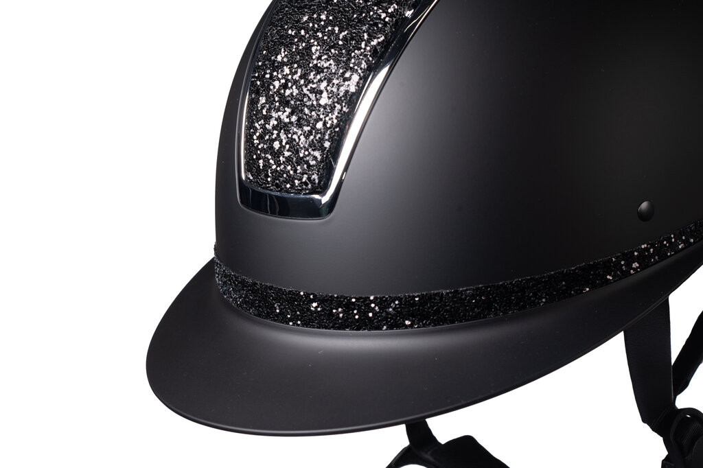 Lady Shield Elegant lovaglókobak, fekete, 55-57 cm