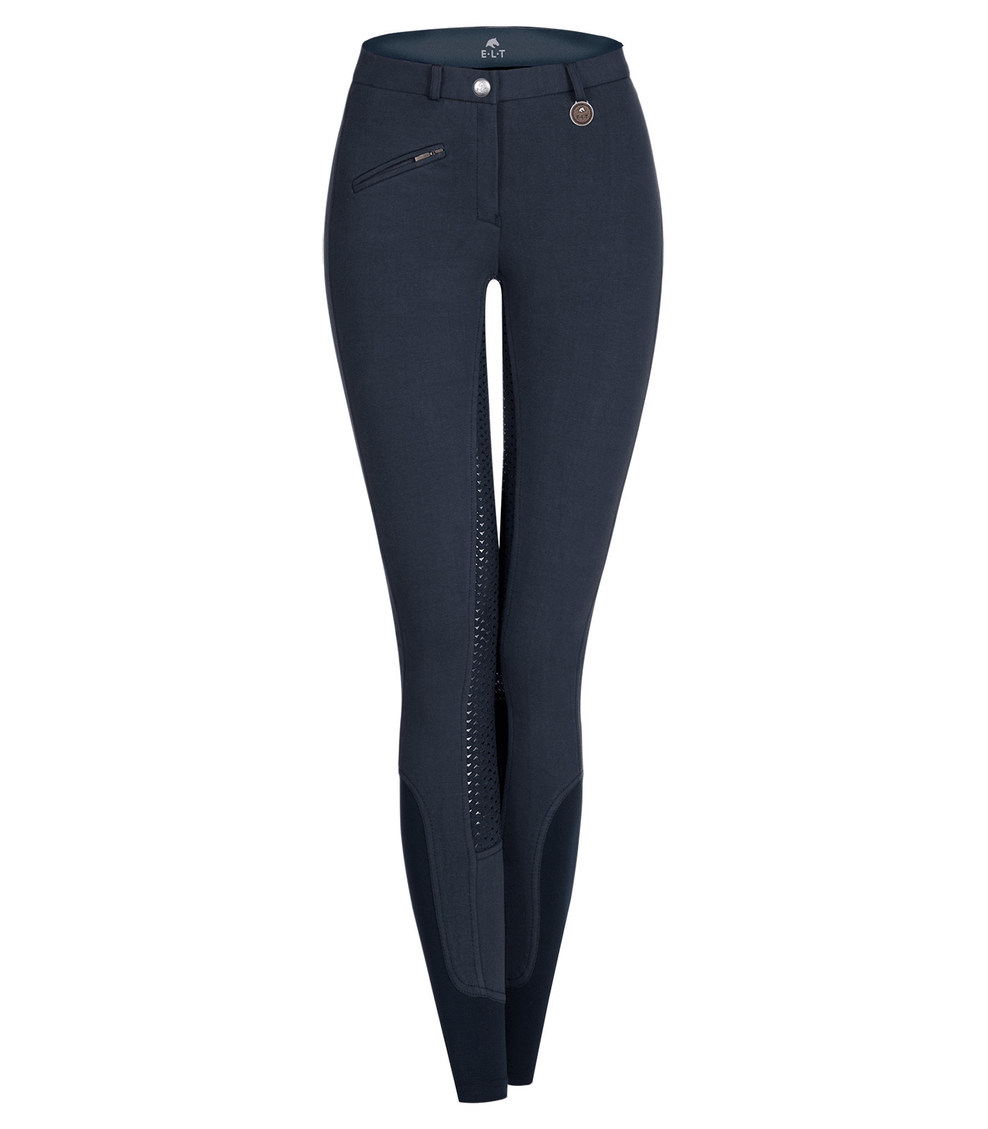 Pantalon de echitatie Fun Sport Silikon, albastru, 44