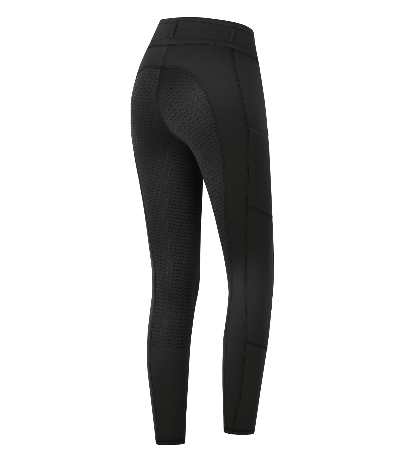 Colanti de echitatie Ella, negru, 152