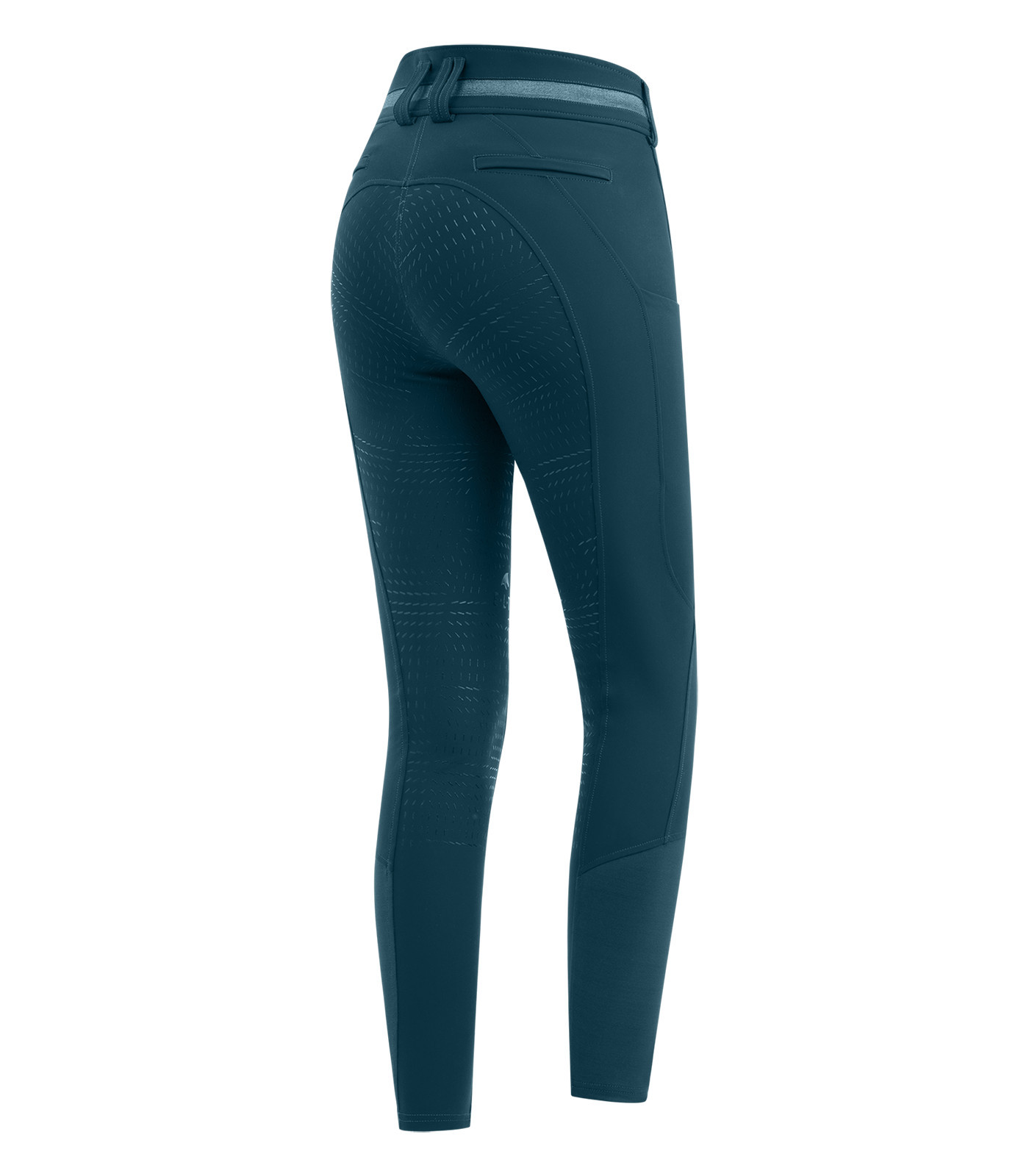 Pantalon de echitatie Maja Glam, albastru petrol, 38