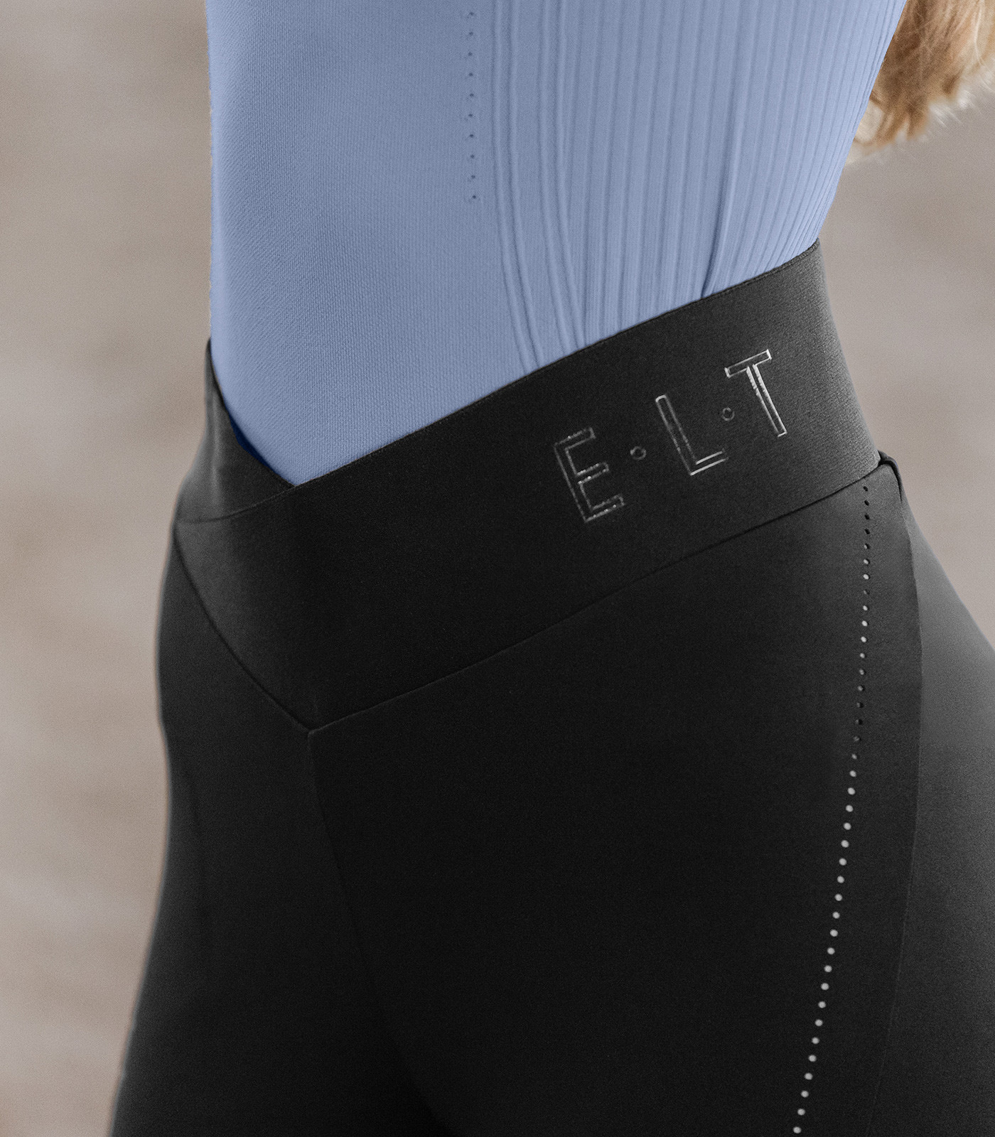 Colant de echitatie Pia, negru, 34