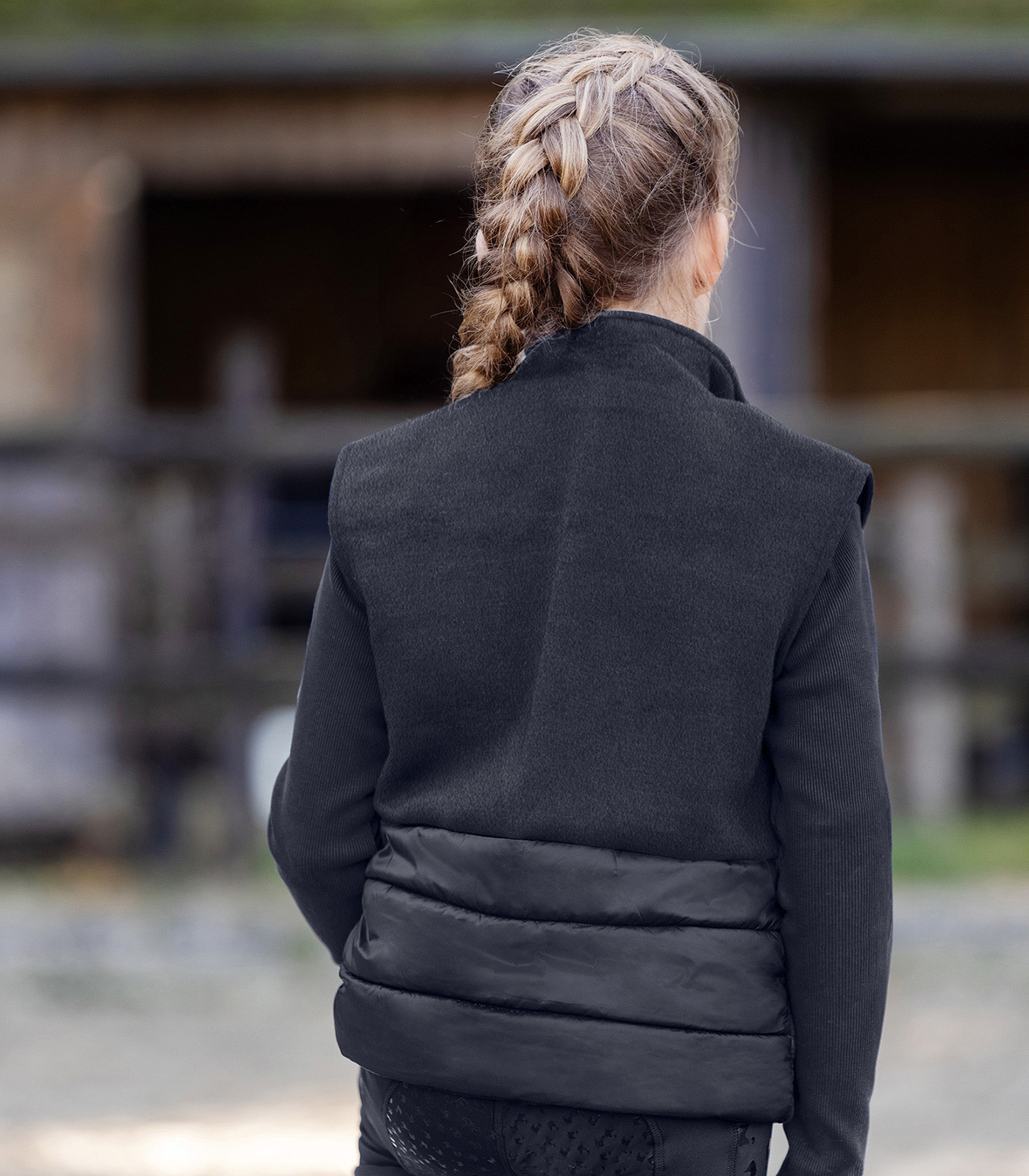 Vesta pentru copii Lucky Milu, albastru, 122/128