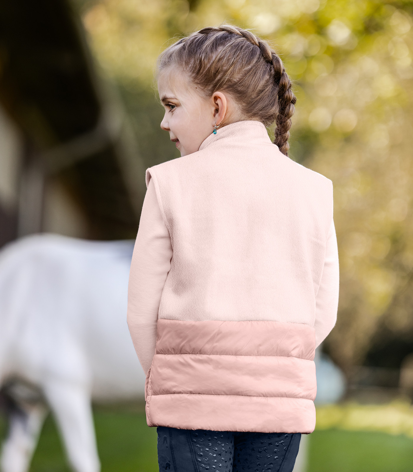 Vesta pentru copii Lucky Milu, roz, 122/128