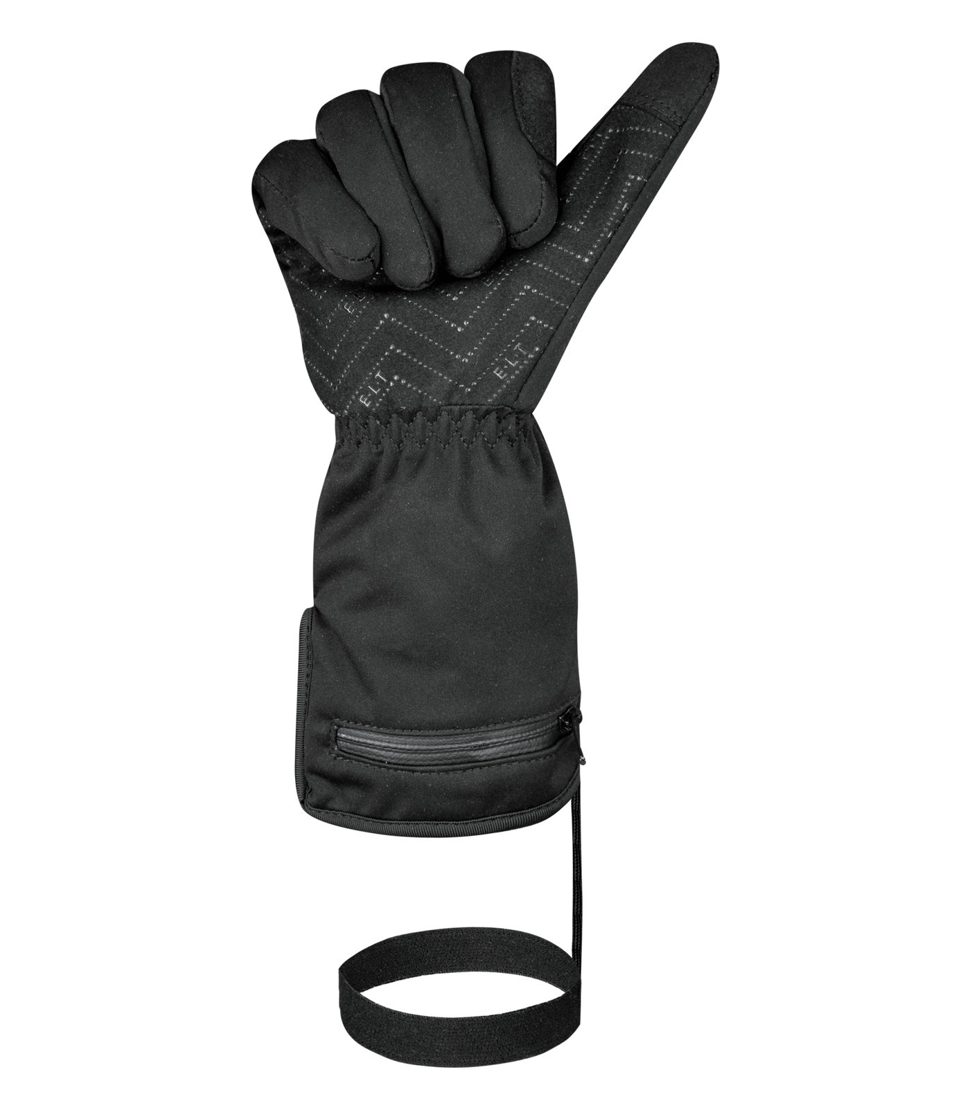 Manusi incalzite E·L·T Comfort Heat, negru, M