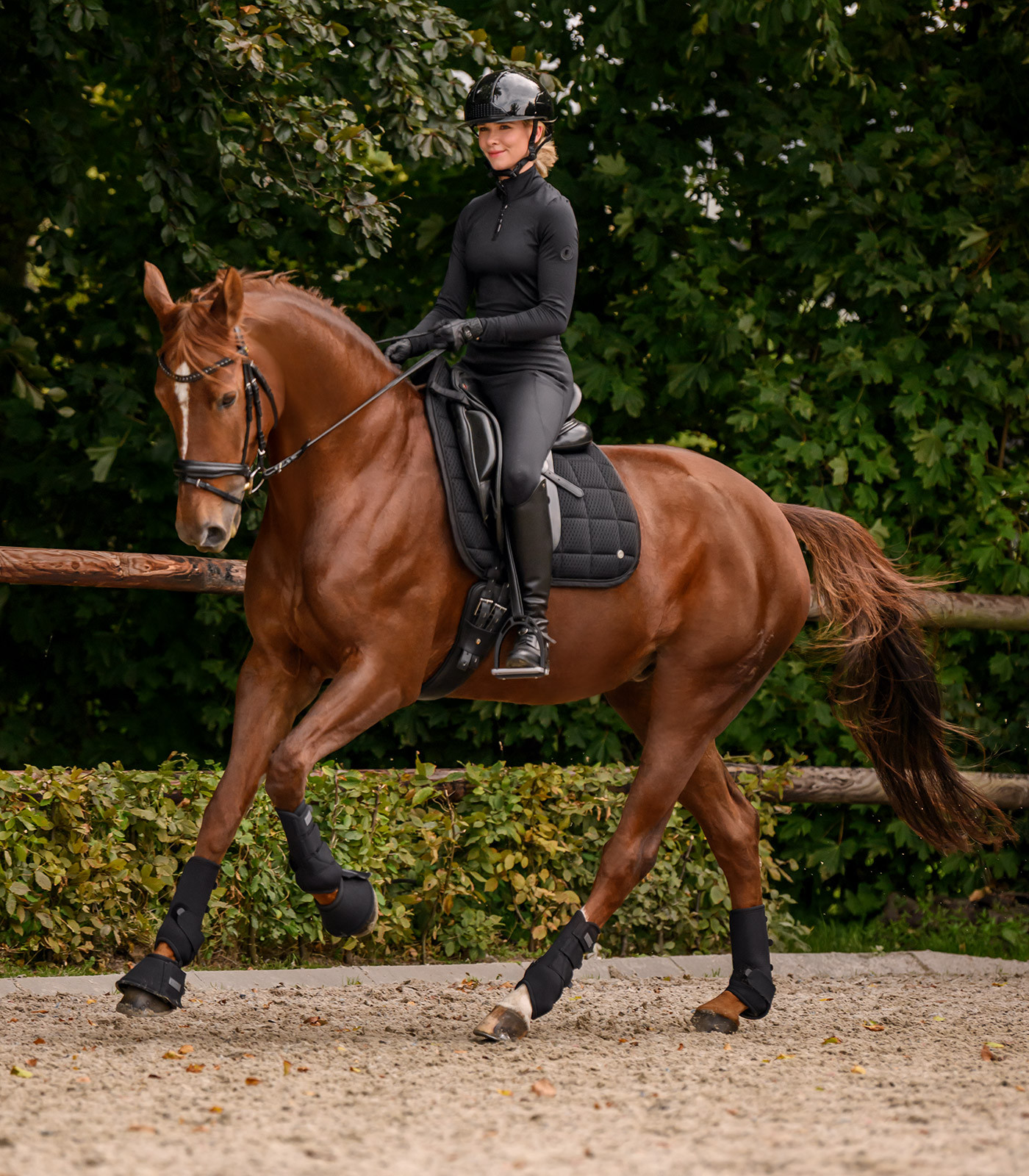 Jambiere Air Performance, negru, L