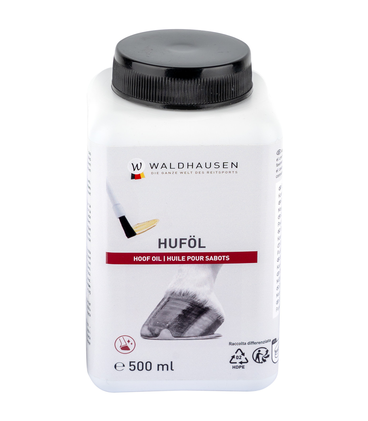 Ulei pentru copite cu ulei de dafin, cu pensulă, 500 ml
