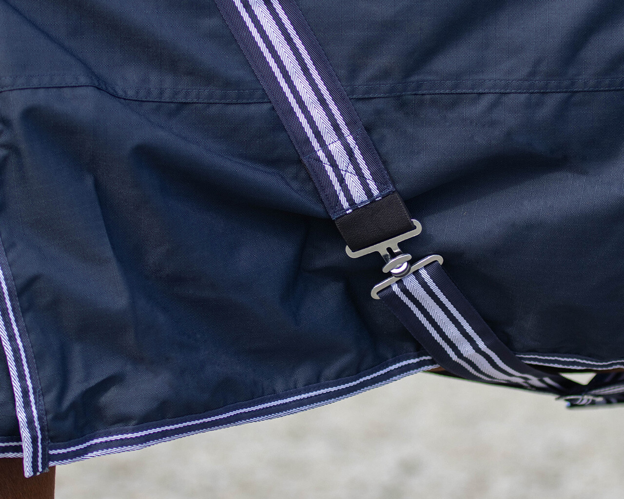 Pătură de ploaie de iarnă 600D cu căptușeală fleece, albastru, 125 cm
