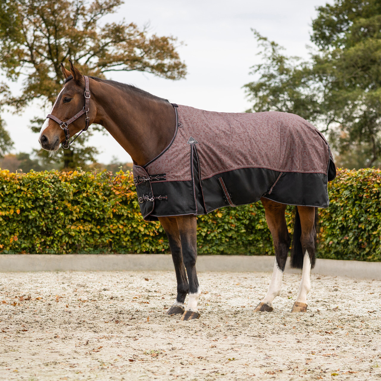 Pătură de ploaie 1200D Qhp Woods cu umplutură de 250 g, 145 cm