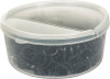 Elastice pentru coama, negru, 500 buc
