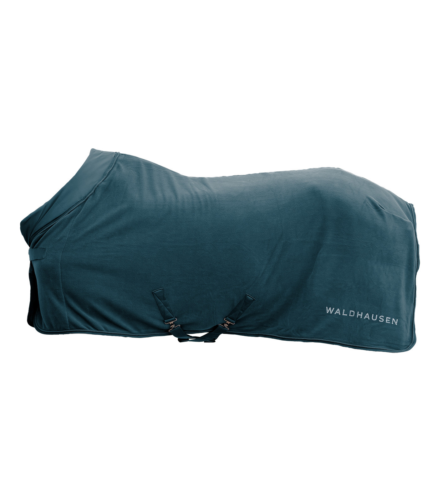 Patura fleece Nepal, albastru petrol, 145 cm
