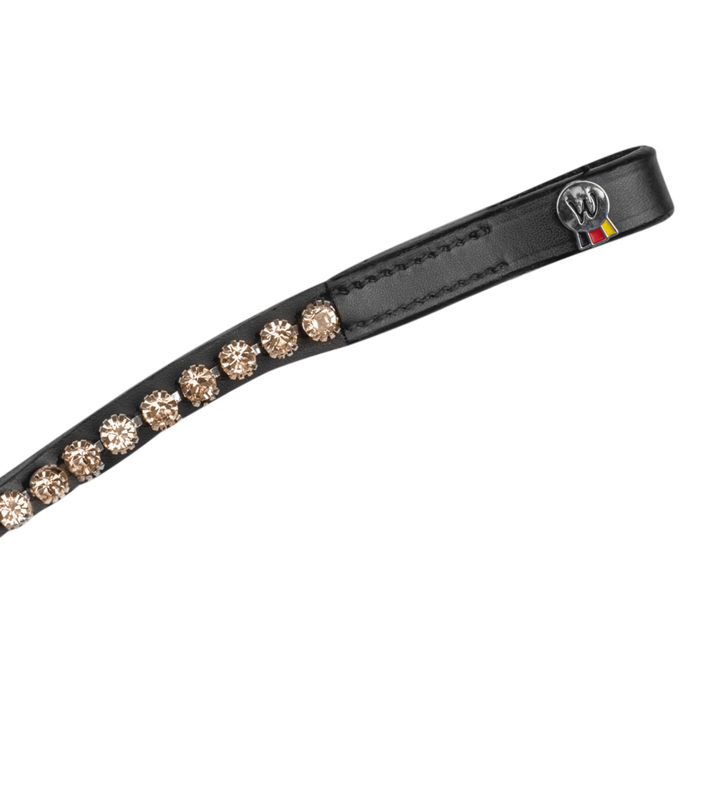Fruntar X-line Glam, negru, cob