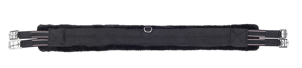 HKM bundás heveder, fekete, 125 cm