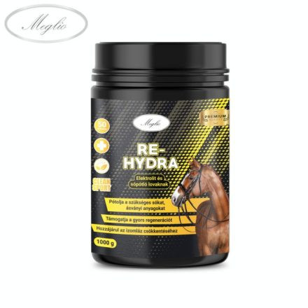 Meglio Re-hydra electrolit si suplimente de sare pentru cai 1000 g,