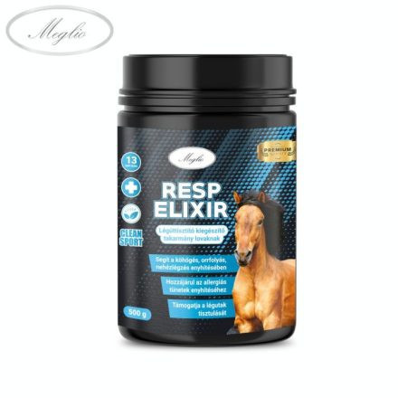 Meglio Resp Elixir limpezitor respirator supliment alimentar pentru cai, 1000 g